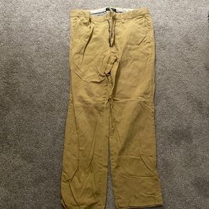 Men’s Banana Republic Emerson Chinos, Tan Khaki, Size 34x30
